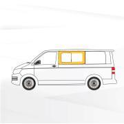 Baie Sunvan Volkswagen T5/T6 : Coulissante avant gauche (L1/L2)