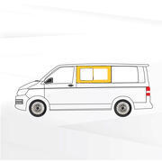 Baie Sunvan Volkswagen T5/T6 : Coulissante avant gauche (L1/L2)