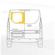 Baie Sunvan Ford Transit Custom de 2013 à 2023 : Fixe porte arrière gauche (L1/L2)
