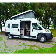 Toit relevable pour véhiculeX250 (Boxer/Jumper/Ducato après 2006 et homologues) : de dimension L3 H2 / L4 H2 avec ouverture Avant