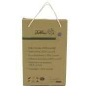 Drap housse en Lyocell : Gris 150 x 200 cm pour lit central