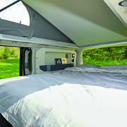 Toit relevable pour véhicule Renault Trafic 3 X82 : de dimension L2 H1 avec ouverture Avant