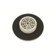 Aérateur solaire extracteur : en plastique blanc