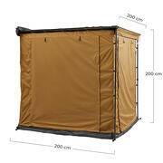 Extension pour store : latéral 200 cm coloris Camel