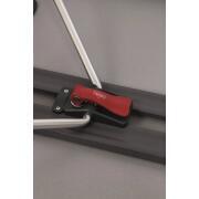 Table rectangulaire grise : AL-246 en aluminium 101 x 65 cm