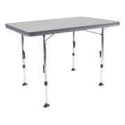 Table rectangulaire grise : AL-247 en aluminium 110 x 70 cm