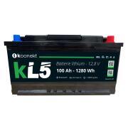 Batterie Lithium compacte KL5 : 100 Ah