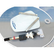 Teleplus antenne TV directionnelle Double polarité avec VHF, UHF V/O & amplificateur AT412 5G : Mât  51cm, sans support mural