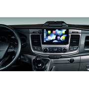 Tablette multimédia avec écran tactile : FORD TRANSIT (à partir de 2018 véhicules avec radio 1 DIN ou sans autoradio)