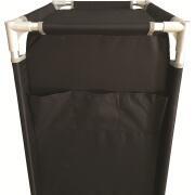 Meuble de rangement tube 4 étagères