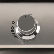 Plancha à gaz 2 brûleurs