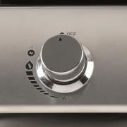 Plancha à gaz 2 brûleurs