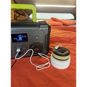 Lanterne de camping solaire magnétique rechargeable