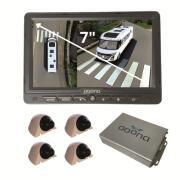 Caméra Drone View 360° : V5 coloris Blanc avec Moniteur 7