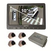 Caméra Drone View 360° : V5 coloris Blanc avec Moniteur 10