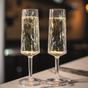 Lot de 2 flûtes à champagne 180 ml