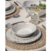 Assiette en mélamine Stone Line