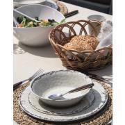 Bol en mélamine Stone Line 19 cm