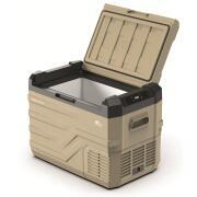 Glacière à compression Blizz-E One : - 27 litres beige / noire