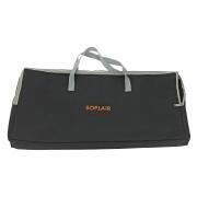 Pare-flammes avec socle et étagère