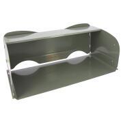 Pare-flammes avec socle et étagère