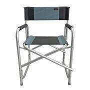 Fauteuil directeur Havana : Coloris  Bleu Clair / Gris