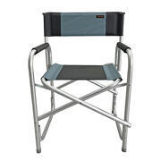Fauteuil directeur Havana : Coloris  Bleu Clair / Gris