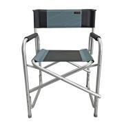 Fauteuil directeur Havana : Coloris  Bleu Clair / Gris