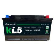 Batterie Lithium compacte KL5 : 150 Ah