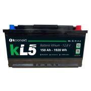 Batterie Lithium compacte KL5 : 150 Ah