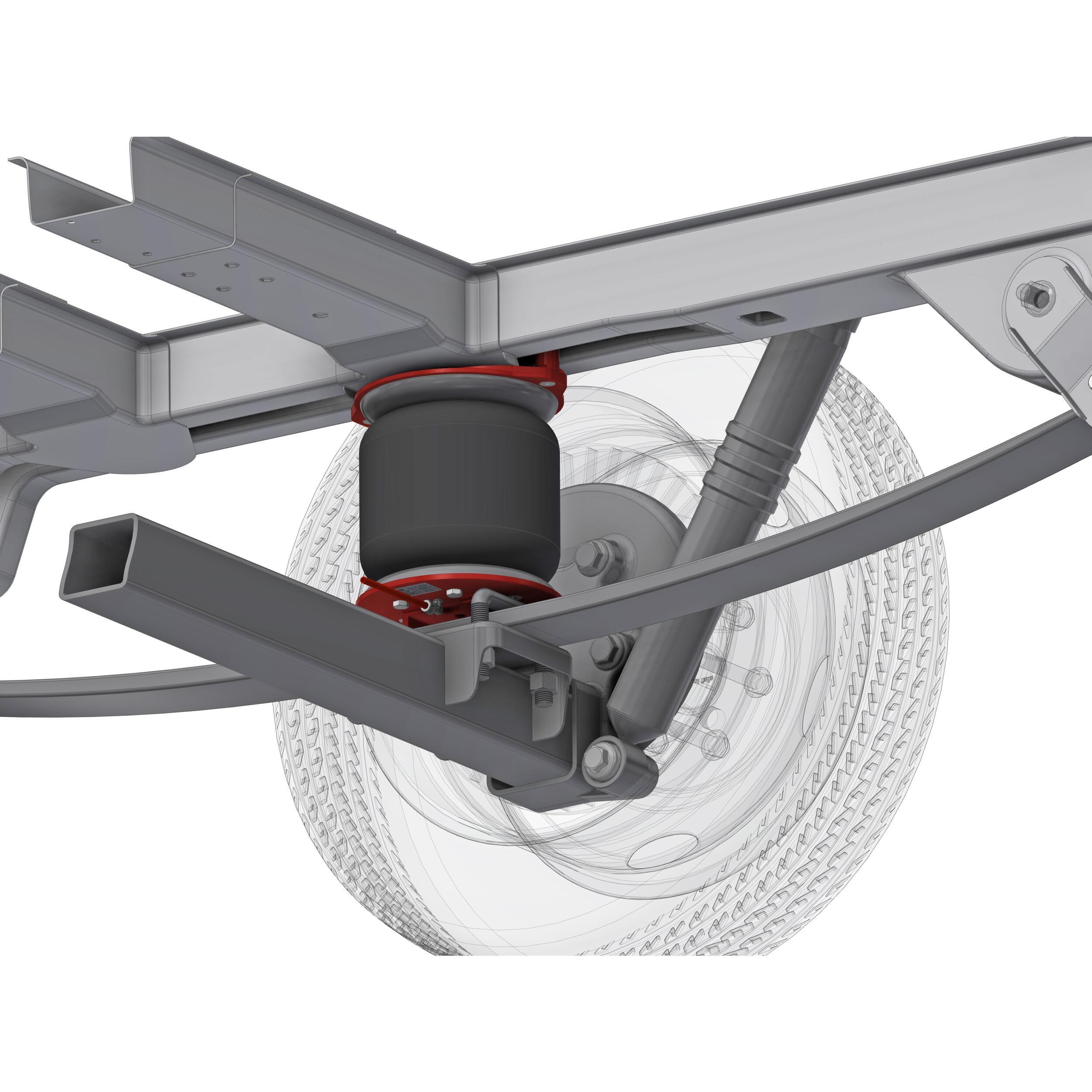 Kit renfort suspension pneumatique Semi Air Confort 7.3-9''