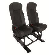 Banquette fixe RAM03 sans accoudoirs avec ISOFIX