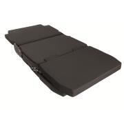 Banquette-lit coulissante ISOFIX revêtement noir/noir : 2 passagers -100 cm - base basse