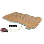 Plancher composite monobloc Renault Trafic3 : L1 - 4 rails - Autumn Maple