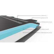 Plancher composite monobloc VW T5/T6 : L2 - 4 rails - Anthracite