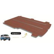 Plancher composite monobloc VW T5/T6 : L1 - 2 rails - Teak & Ebony