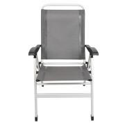 Fauteuil aluminium Confort Gris anthracite