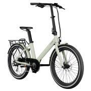 Vélo à assistance électrique pliant 24'' Evening Origins : Vert Sauge