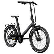 Vélo à assistance électrique pliant 24'' Evening Origins : Noir Onyx
