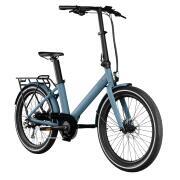 Vélo à assistance électrique pliant 24'' Evening Origins : Bleu Ocean