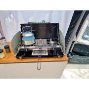 Bouilloire sifflante rétractable 2L