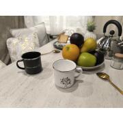 Set de 2 mugs en acier émaillé