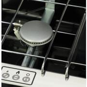 Réchaud à gaz 2 feux avec grill/toaster