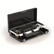 Réchaud à gaz 2 feux avec grill/toaster