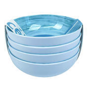 Pack 4 bols mélamine Céleste