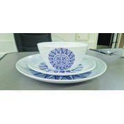 Pack vaisselle mélamine 12 pièces Cardinal