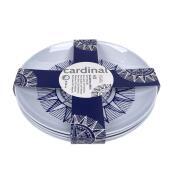 Pack 4 assiettes mélamine Cardinal