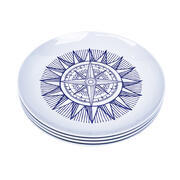 Pack 4 assiettes mélamine Cardinal