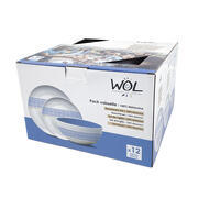 Pack vaisselle mélamine 12 pièces Olympia