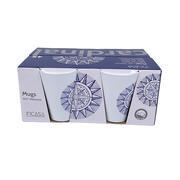 Pack 4 mugs mélamine Cardinal